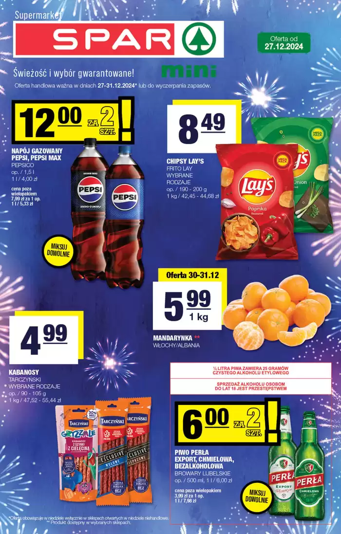 Katalog Spar w: Zabrze | Odkryj atrakcyjne oferty | 28.12.2024 - 11.01.2025