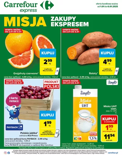 Katalog Carrefour Express w: Bielsko-Biała | Nasze najlepsze okazje | 31.12.2024 - 6.01.2025