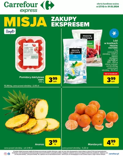 Katalog Carrefour Express w: Bytom | Ekskluzywne oferty i okazje | 26.12.2024 - 31.01.2025