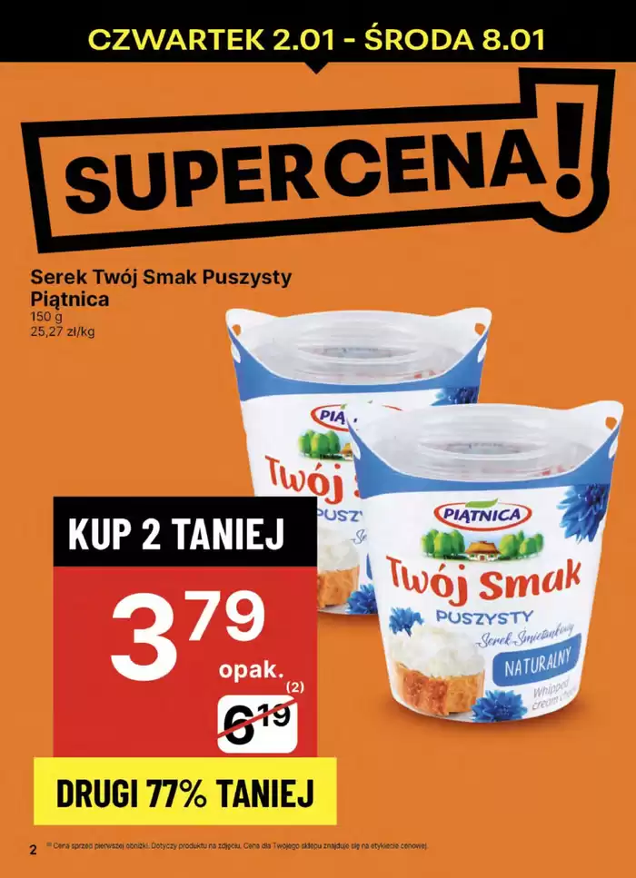 Katalog Delikatesy Centrum w: Poznań | Oferty dla łowców okazji | 2.01.2025 - 8.02.2025