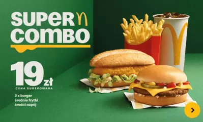 Promocje Restauracje i kawiarnie w Wrocław | Super combo de McDonald's | 3.01.2025 - 9.02.2025