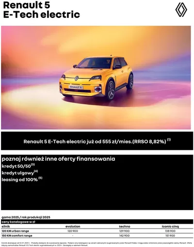 Katalog Renault w: Bytom | Renault 5 E-Tech Electric | 4.01.2025 - 4.01.2026