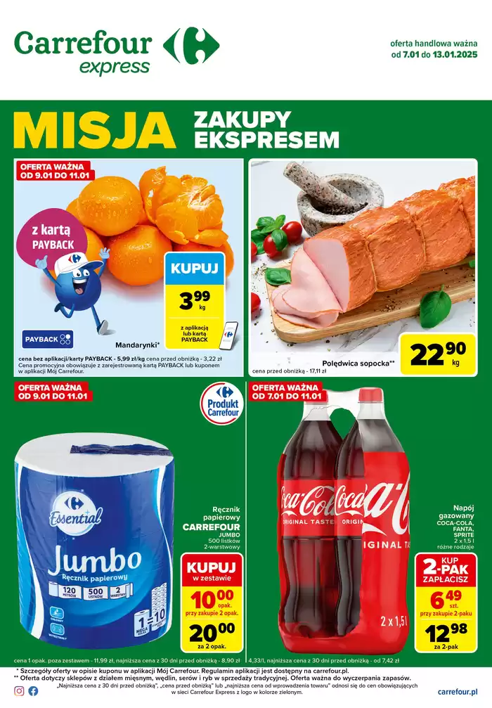 Katalog Carrefour Express w: Bielsko-Biała | Ekskluzywne oferty i okazje | 6.01.2025 - 13.01.2025