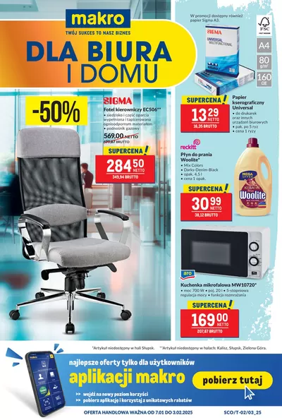 Katalog Makro w: Wrocław | Oferta dla biura i domu | 7.01.2025 - 3.02.2025