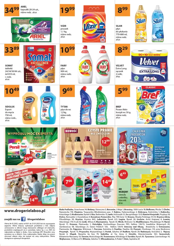 Katalog Drogerie Laboo w: Ruda Śląska | Świetna oferta dla wszystkich klientów | 8.01.2025 - 31.01.2025