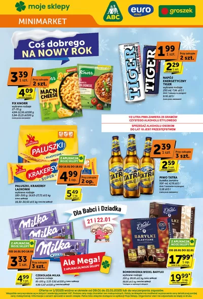 Katalog Euro Sklep w: Bytom | Gazetka Minimarket | 9.01.2025 - 21.01.2025