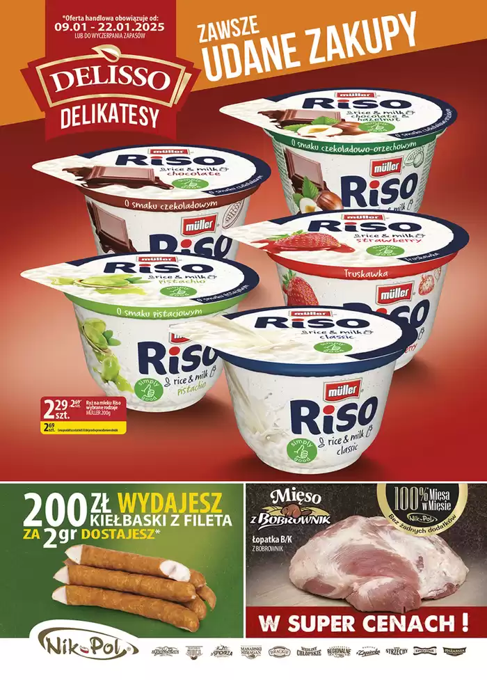 Katalog Delisso Delikatesy w: Bytom | Delisso Delikatesy gazetka | 9.01.2025 - 16.01.2025