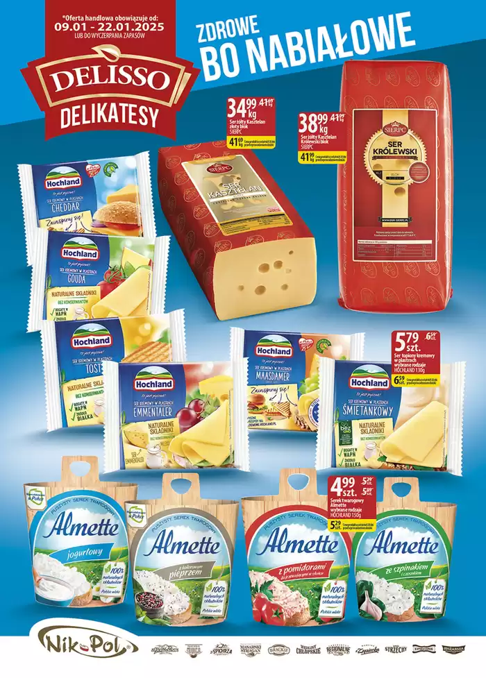 Katalog Delisso Delikatesy w: Bytom | Delisso Delikatesy gazetka | 9.01.2025 - 16.01.2025