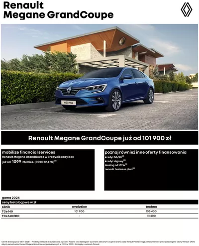 Katalog Renault w: Bytom | Renault Megane Grandcoupé | 9.01.2025 - 9.01.2026