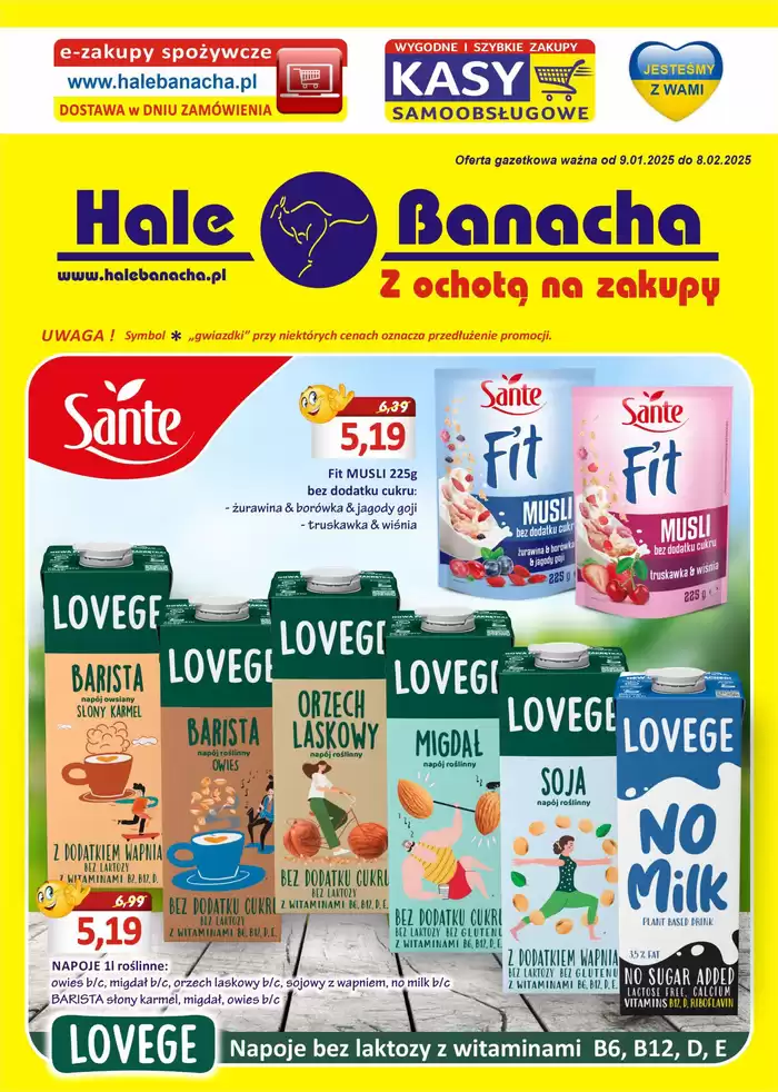 Katalog Hale Banacha w: Ruda Śląska | Oferta obowiązuje od 09.01.2025 | 9.01.2025 - 8.02.2025