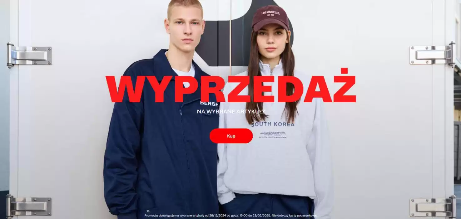 Katalog Bershka w: Bytom | Wyprzedaż do 23.02 | 9.01.2025 - 23.01.2025