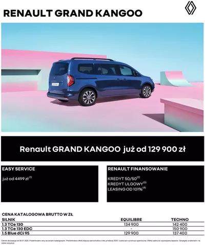 Katalog Renault w: Bytom | Renault Grand Kangoo | 11.01.2025 - 11.01.2026