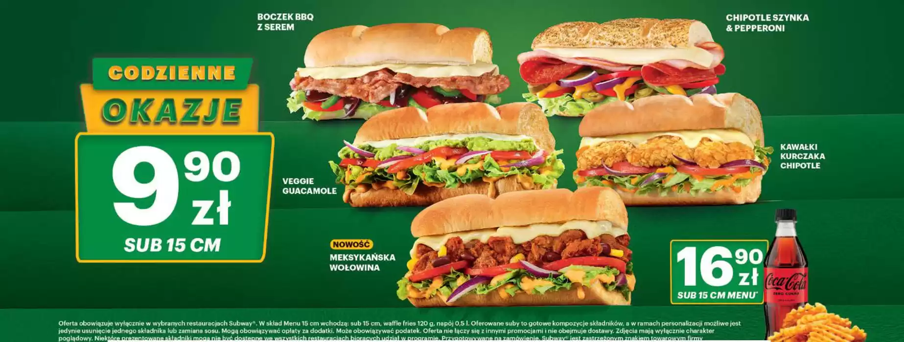 Katalog Subway w: Bytom | Codzienne okazje  | 13.01.2025 - 27.01.2025