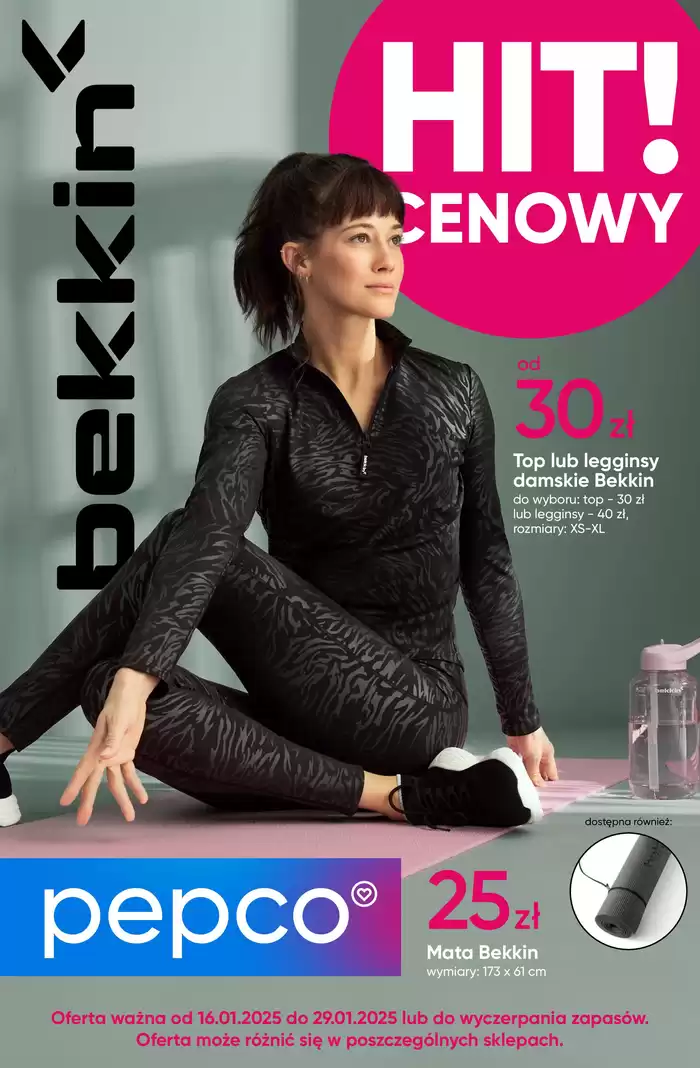 Katalog Pepco w: Kraków | Pepco Gazetka Zabezpieczone: Bekkin | 16.01.2025 - 29.01.2025