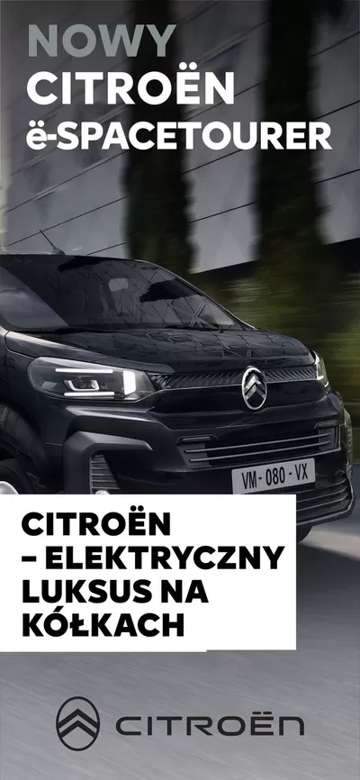 Promocje Samochody, motory i części samochodowe | Katalog Nowy ë-Spacetourer  de Citroen | 14.01.2025 - 31.05.2025