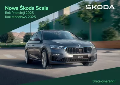 Katalog Škoda w: Poznań | Nowa Škoda Scala 2025 | 15.01.2025 - 31.12.2025