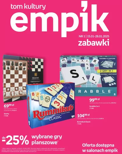 Promocje Książki i artykuły biurowe | Odkryj atrakcyjne oferty de Empik | 15.01.2025 - 28.01.2025