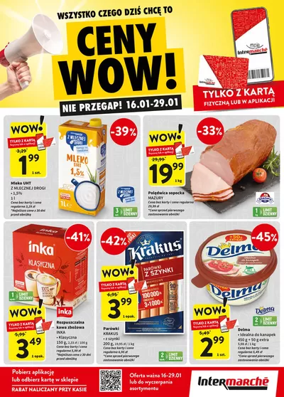 Katalog Intermarche w: Gdańsk | Specjalne oferty dla Ciebie | 16.01.2025 - 29.01.2025