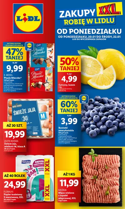 Katalog Lidl w: Gdańsk | OFERTA WAŻNA OD 20.01 DO 22.01 | 19.01.2025 - 22.01.2025