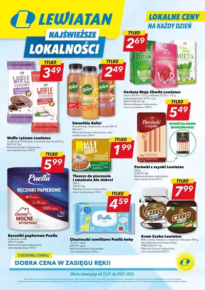 Katalog Lewiatan w: Płock | Szeroki wybór ofert | 21.01.2025 - 28.01.2025