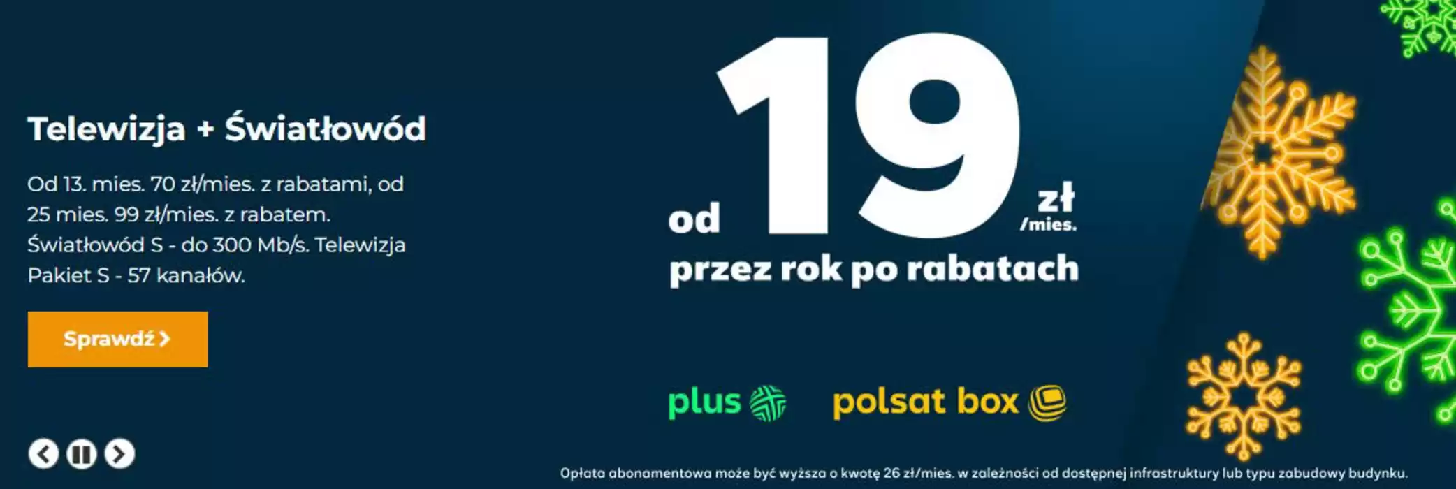 Katalog Polsat Box w: Częstochowa | Od 19 zł /mies. przez rok po rabatach | 21.01.2025 - 4.02.2025