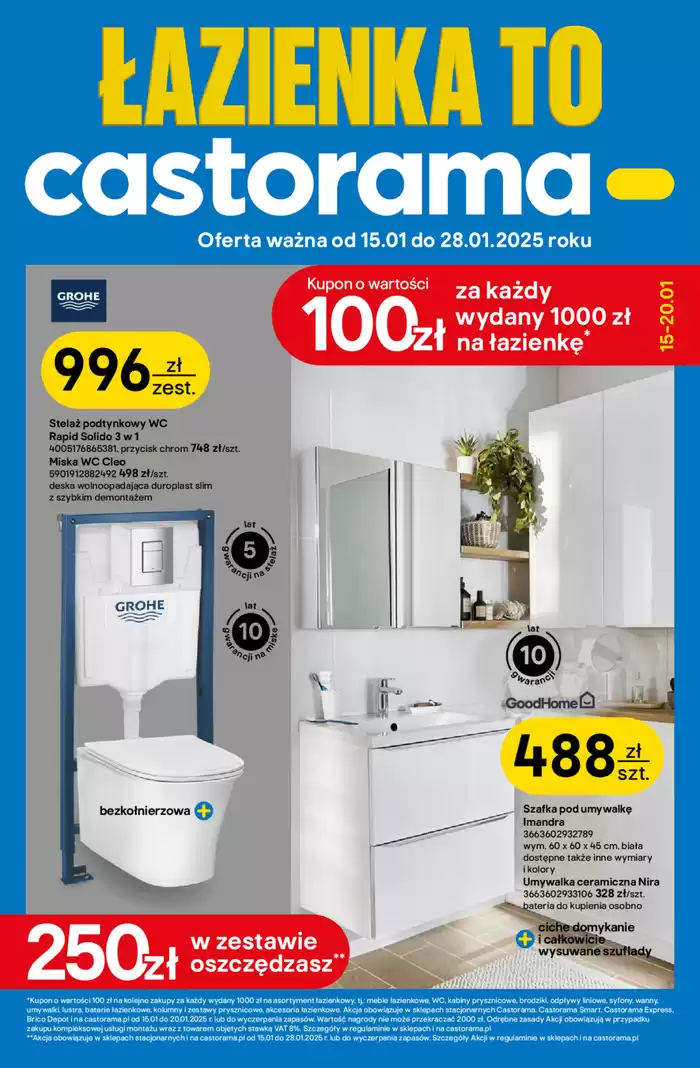 Katalog Castorama w: Szczecin | Oferta ważna od 15.01 do 28.01.2025 | 21.01.2025 - 28.01.2025