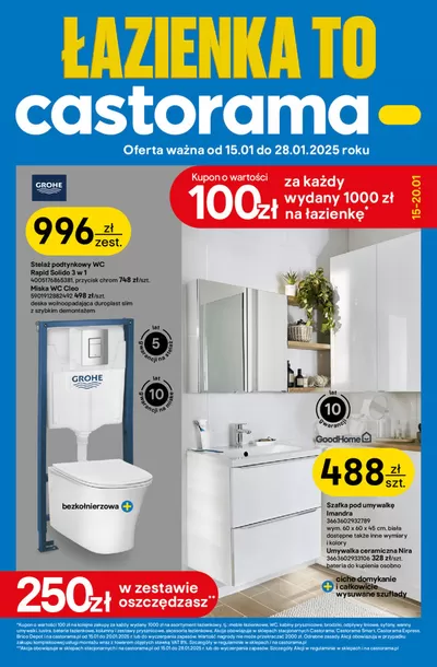 Promocje Budownictwo i ogród | Oferta ważna od 15.01 do 28.01.2025 de Castorama | 21.01.2025 - 28.01.2025