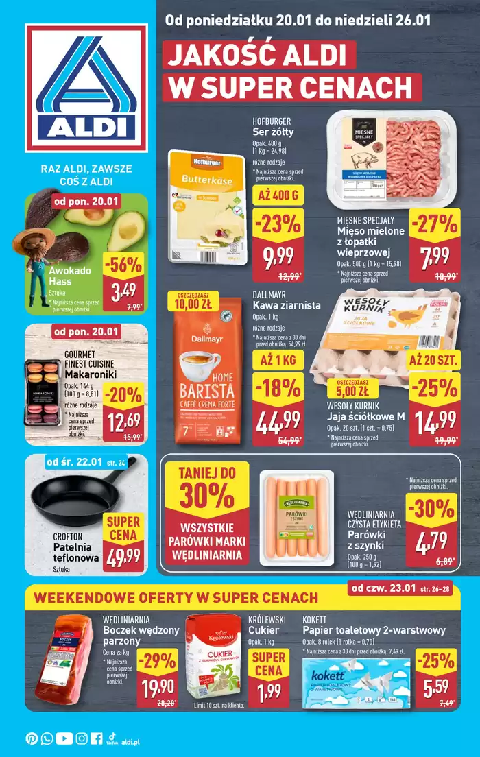 Katalog Aldi w: Łódź | Aldi gazetka | 22.01.2025 - 5.02.2025