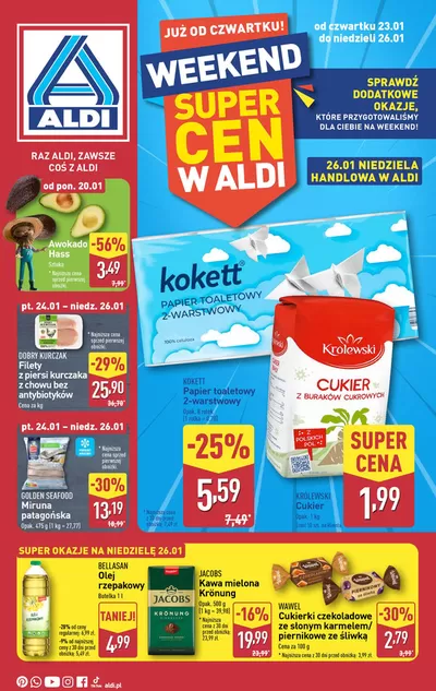 Katalog Aldi w: Łódź | Oferty dla łowców okazji | 22.01.2025 - 5.02.2025