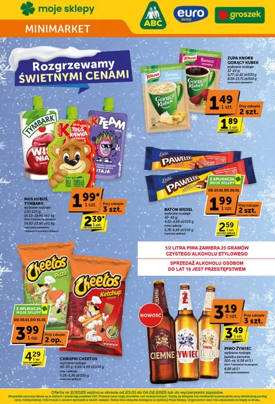 Katalog abc w: Wrocław | abc Gazetka Minimarket | 23.01.2025 - 4.02.2025