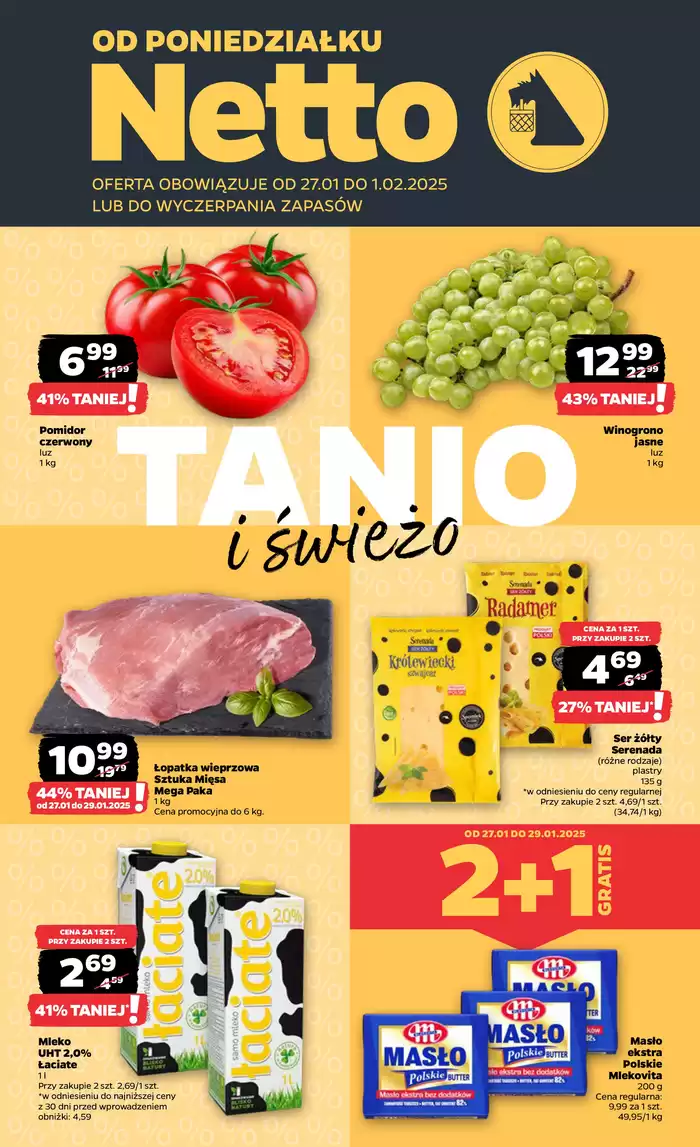 Katalog Netto w: Częstochowa | Oszczędzaj teraz dzięki naszym ofertom | 26.01.2025 - 1.02.2025