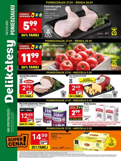 Katalog Delikatesy Centrum w: Poznań | Ekskluzywne oferty i okazje | 27.01.2025 - 2.02.2025