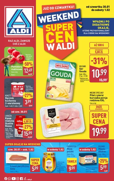 Katalog Aldi w: Łódź | Najlepsze oferty dla wszystkich łowców okazji | 27.01.2025 - 10.02.2025