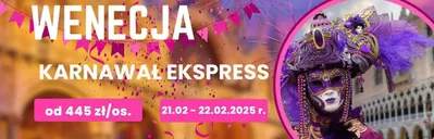 Promocje Podróże w Katowice | Wenecja karnawał ekspress od 445 zł/os. de Plus Wakacje | 28.01.2025 - 16.02.2025