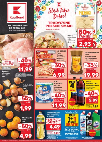 Katalog Kaufland w: Ostrowiec Świętokrzyski | Najlepsze oferty dla wszystkich klientów | 30.01.2025 - 5.02.2025