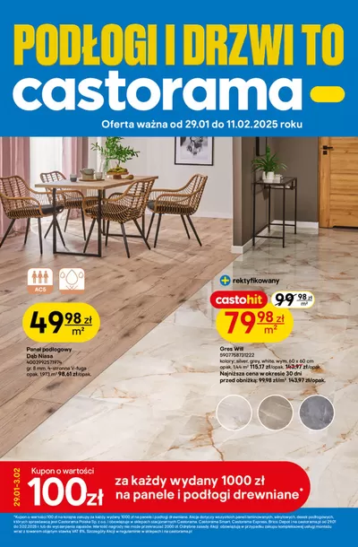 Katalog Castorama w: Ostrowiec Świętokrzyski | Oferta ważna od 29.01 do 11.02  | 29.01.2025 - 11.02.2025