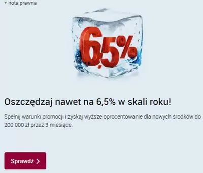 Promocje Banki i ubezpieczenia w Ostrów Mazowiecka | Oszczędzaj nawet na 6,5% w skali roku! de Alior Bank | 29.01.2025 - 16.02.2025