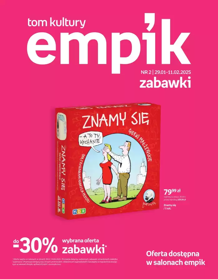 Katalog Empik w: Poznań | Nowe oferty do odkrycia | 29.01.2025 - 11.02.2025