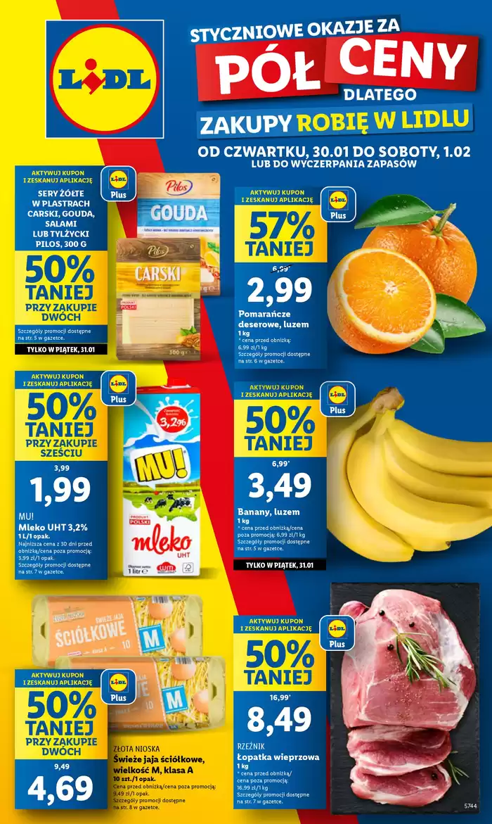 Katalog Lidl w: Gdańsk | OFERTA WAŻNA OD 30.01 DO 1.02 | 29.01.2025 - 1.02.2025