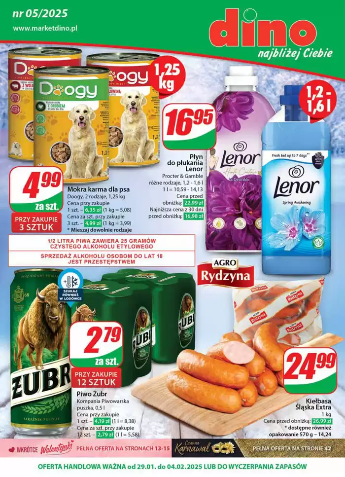 Katalog Dino w: Łódź | Gazetka 05 / 2025 | 30.01.2025 - 4.02.2025