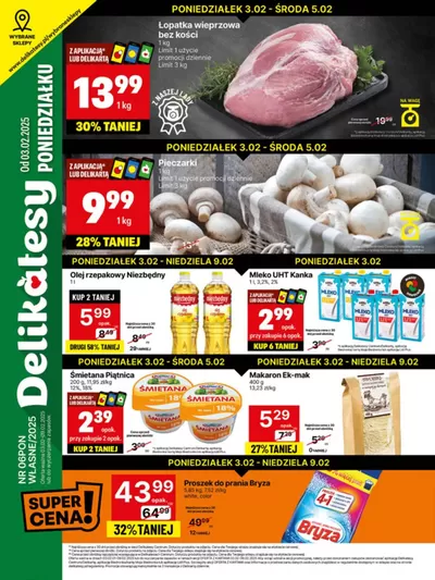 Katalog Delikatesy Centrum w: Poznań | Nasze najlepsze oferty dla Ciebie | 3.02.2025 - 9.02.2025