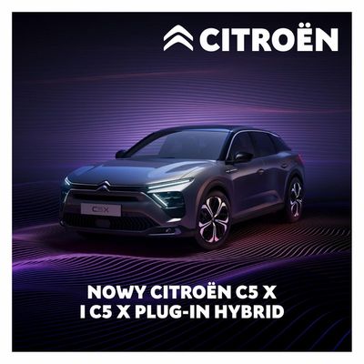 Katalog Citroen w: Wrocław | Nowy Citroën C5 X i C5 X Plug-in Hybrid | 27.09.2023 - 4.02.2024