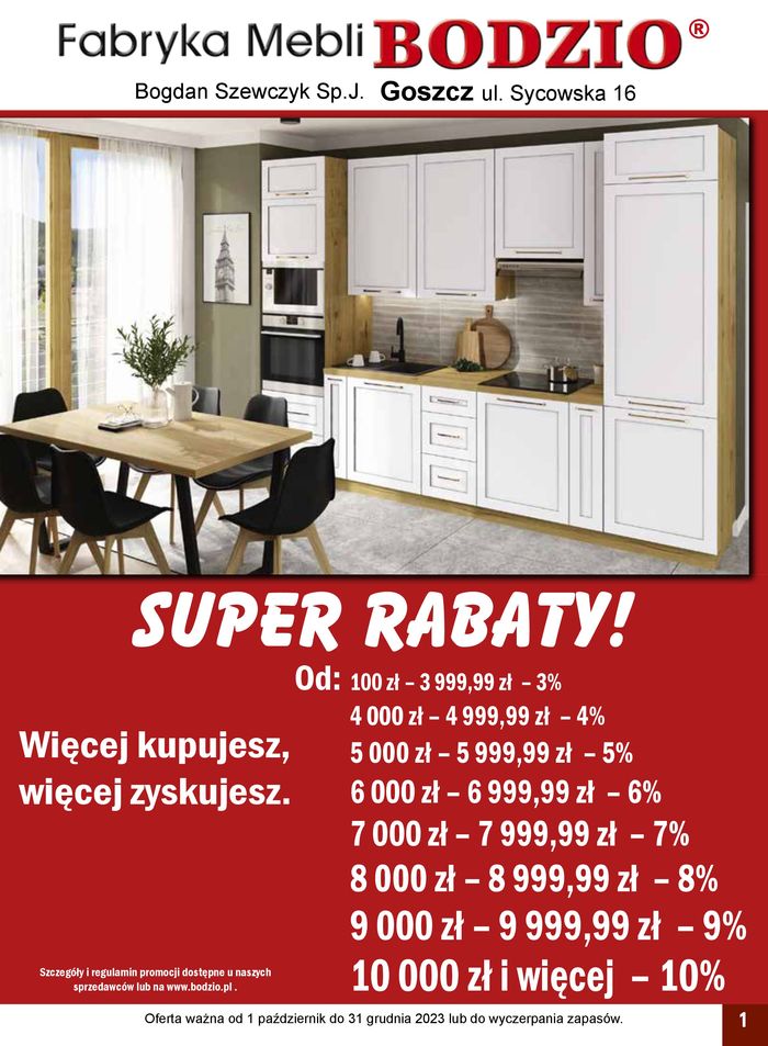 Katalog Bodzio w: Gdańsk | Super Rabaty | 9.10.2023 - 31.12.2023