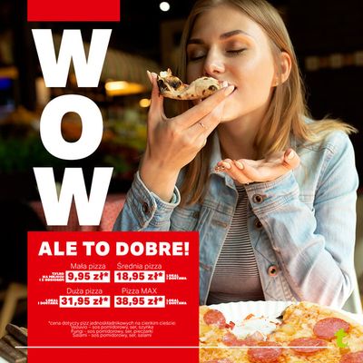 Promocje Restauracje i kawiarnie w Brzeg | Promocje de Telepizza | 26.10.2023 - 18.12.2023