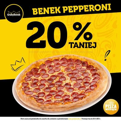 Promocje Restauracje i kawiarnie w Szczecin | Oferta Miesiąca de Gruby Benek | 2.11.2023 - 30.11.2023