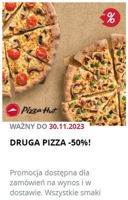 Katalog Pizza Hut | % Hut Promki | 3.11.2023 - 30.11.2023