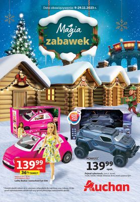 Promocje Supermarkety w Pruszków | Gazetka Magia Zabawek Hipermarket Auchan de Auchan | 9.11.2023 - 29.11.2023