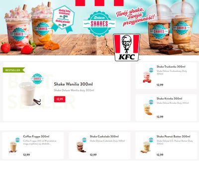 Promocje Restauracje i kawiarnie w Szczecin | Aktualne Promocje de KFC | 14.11.2023 - 30.11.2023