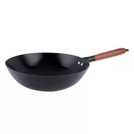 Wok żeliwny czarny FERRO 30 cm za 83,3 zł w Agata Meble