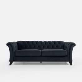 Sofa pikowana ciemny granat HEIZO za 2309,3 zł w Agata Meble